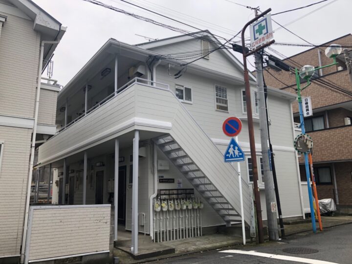 【横浜市神奈川区】Sアパート｜外壁、屋根塗装工事