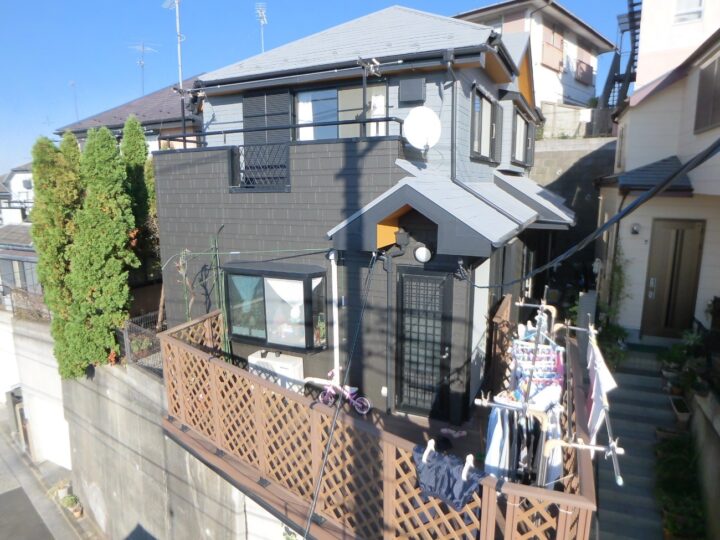 【鶴見区】S様邸｜外壁・屋根塗装　ベランダ床防水工事