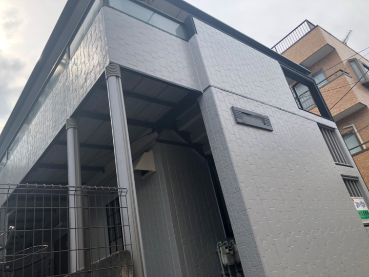 【横浜市鶴見区】Hアパート｜屋根･外壁塗装工事