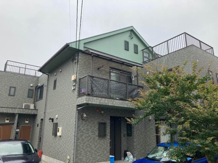 【横浜市鶴見区】O様邸　屋根・外壁塗装工事