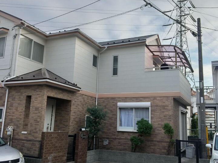 【横浜市鶴見区】F様邸｜屋根･外壁塗装工事