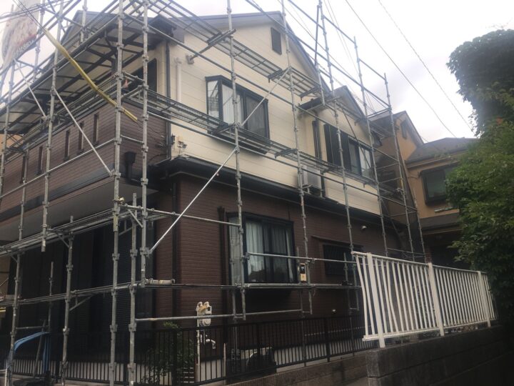 【横浜市鶴見区】K様邸│外壁・屋根塗装、屋根のグレードUP、ベランダ床工事