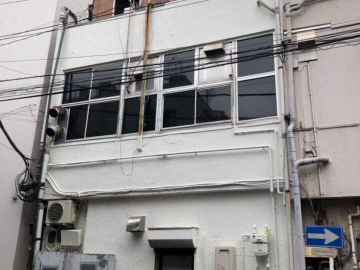 【横浜市鶴見区】Tビル｜外壁・漏水処置工事
