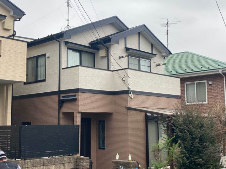 【横浜市鶴見区】T様邸　屋根外壁塗装工事