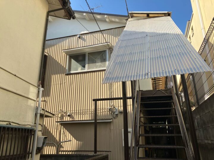 【横浜市鶴見区】Ｔアパート　屋根外壁塗装工事