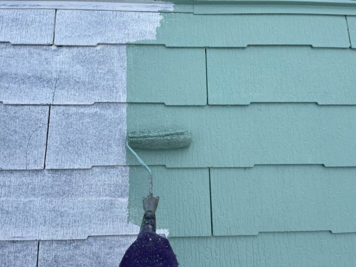 【屋根】上塗り１回目