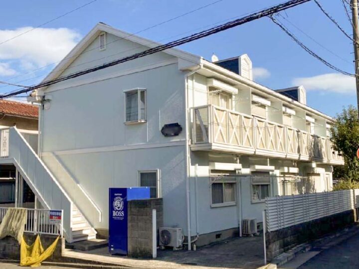 【横浜市鶴見区】Kアパート　屋根外壁塗装工事