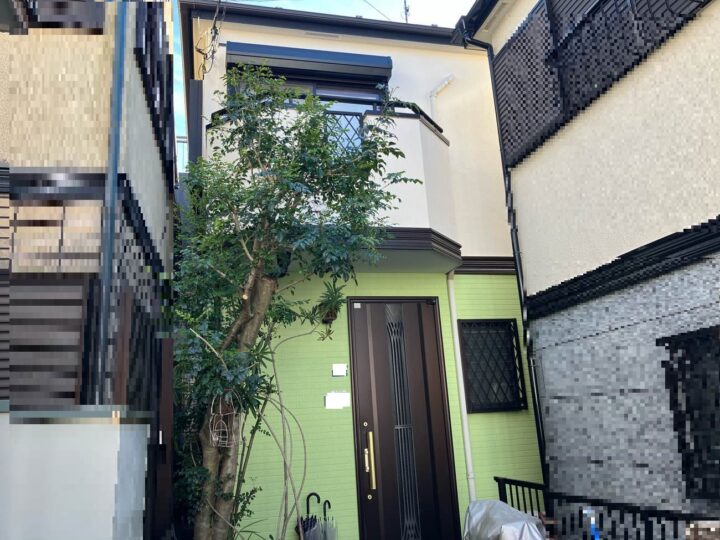 【横浜市鶴見区】H様邸　屋根塗装工事・外壁塗装工事