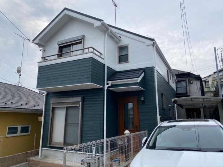 【横浜市神奈川区】K様邸　屋根カバー・外壁塗装工事