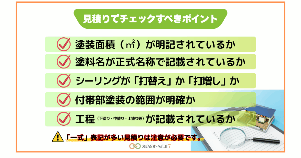 横浜市・川崎市の外壁塗装見積りチェックポイント5項目