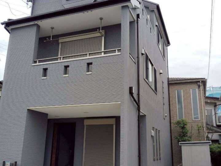 【横浜市鶴見区】Ｙ様邸　断熱GAINA屋根外壁塗装・防水工事