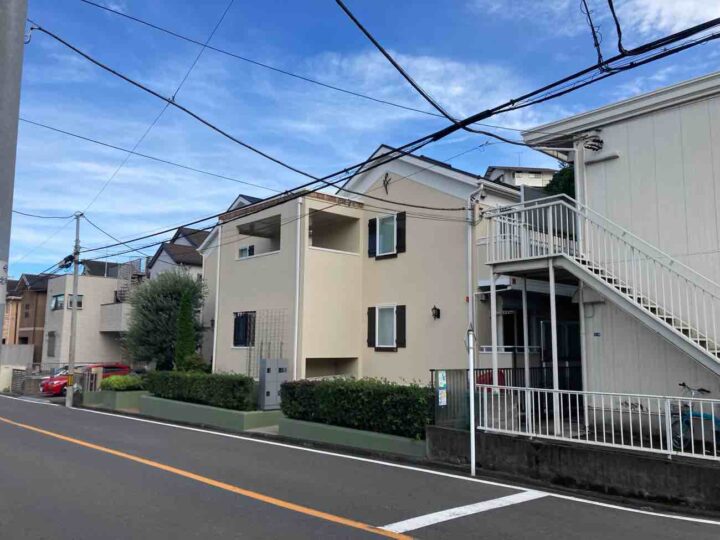 【横浜市鶴見区】Oアパート　屋上外壁塗装・防水工事