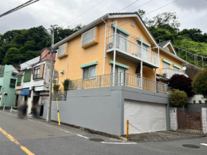 【横浜市港北区】Y様邸　RSシルバーグロスSi外壁・擁壁塗装工事