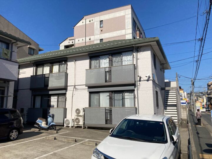 【横浜市鶴見区】Gアパート外壁塗装工事