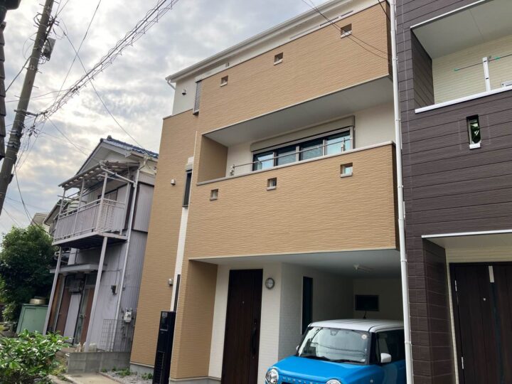 【横浜市鶴見区】K様邸屋根外壁塗装工事