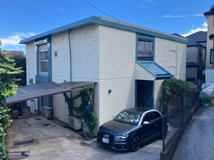 【横浜市鶴見区】M様邸　屋根カバー外壁塗装工事