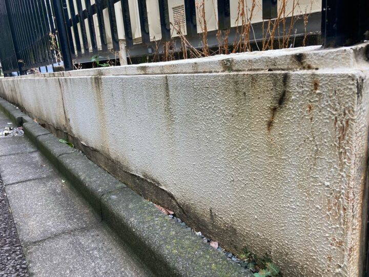 基礎補修・塗装工事 ~施工前~