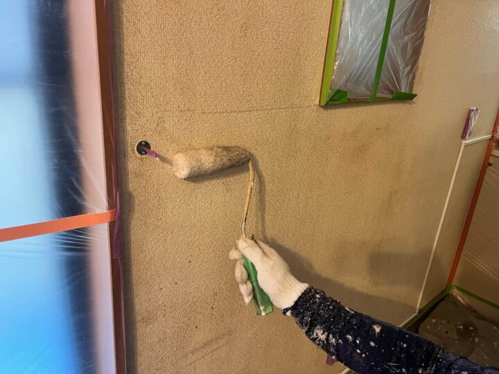 室内塗装 ~下塗り~