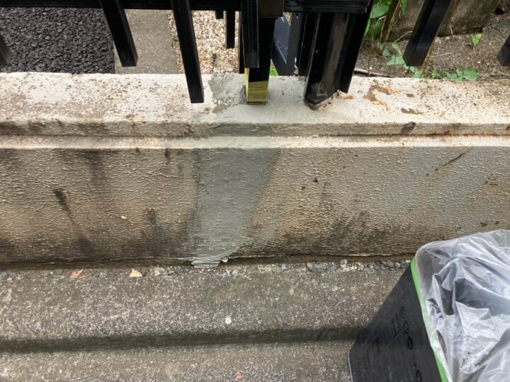 基礎補修・塗装工事 ~斫り・補修~