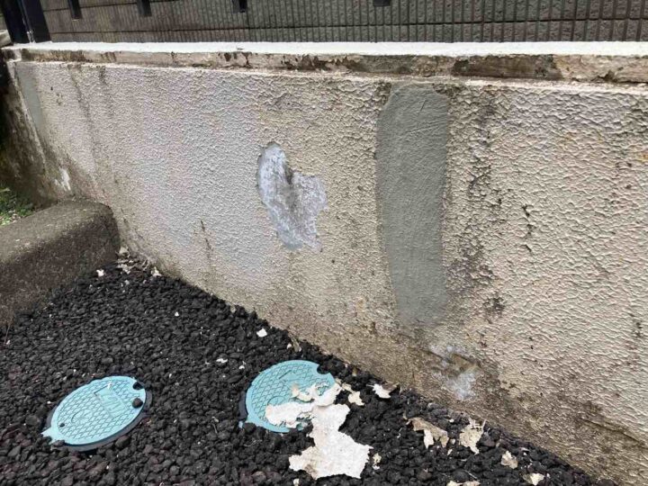 基礎補修・塗装工事 ~ケレン・清掃~