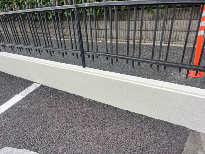 【東京都世田谷区】Ｅマンション　受水槽鉄柵・基礎塗装工事