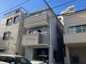 【横浜市鶴見区】Ｈ様邸　外壁【ビーズコートフレッシュ無機BIO】塗装工事