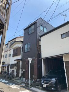 【横浜市鶴見区】Ｈ様邸　外壁・基礎修繕、防水、屋根【RSルーフマイルド】・外壁【RSシルバーグロスSi】塗装工事　