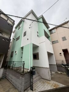 【川崎市川崎区】Ｍ様邸　屋根【RSルーフ2液F】・外壁【RSゴールドFⅡ】塗装工事