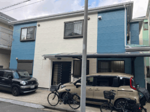 【横浜市鶴見区】Ｙ様邸　外壁【RSプラチナMUKI】・屋根【GAINA】塗装工事