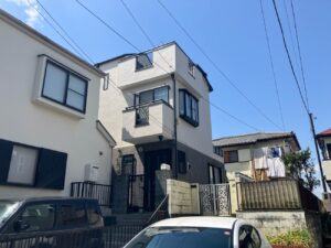 【横浜市港南区】Ｔ様邸　屋根カバー【シルキーG2】・外壁【RSプラチナMUKI】塗装工事