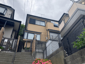 【横浜市鶴見区】Ｍ様邸　屋根カバー【オークリッジスーパー】・外壁【RSシルバーマットSi】塗装工事