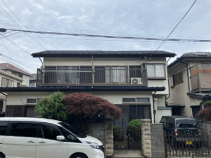 【横浜市鶴見区】Ｔ様邸　外壁【グランセラトップ1液水性】塗装工事