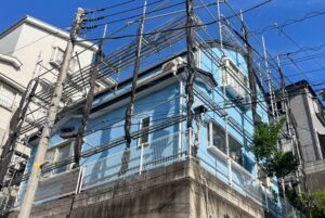 【横浜市鶴見区】Ｉ様邸　外壁【GAINA／GAINAスーパークリーン】塗装工事、ウッドデッキ塗装工事