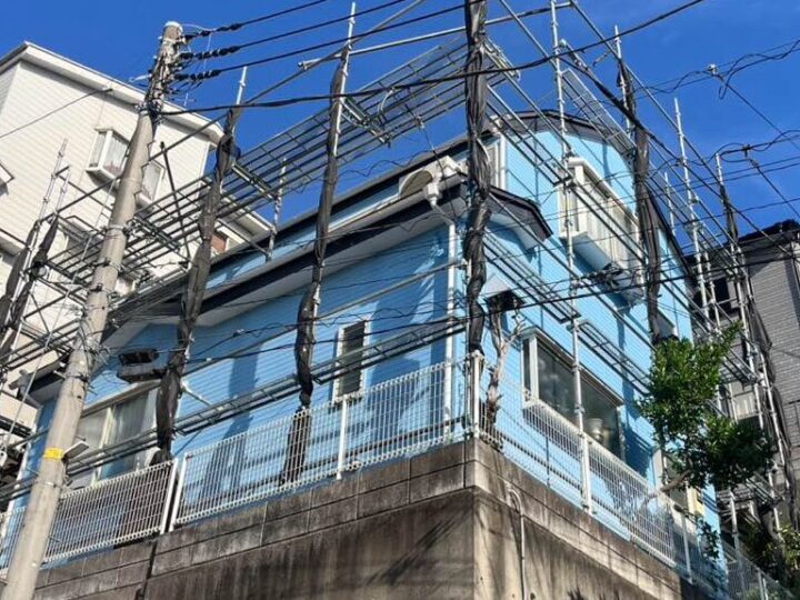 【横浜市鶴見区】Ｉ様邸　外壁【GAINA／GAINAスーパークリーン】塗装工事、ウッドデッキ塗装工事