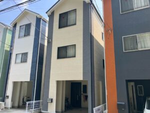 【横浜市鶴見区】Ｋ様邸　屋根カバー【スーパーガルテクト】・外壁【GAINA】塗装工事